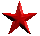 3D Animation : red star