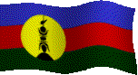 Animated Flag of New Caledonia  